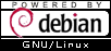 Powered by Debian GNU/Linux